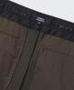 Musinsa Standard Light Plain One-Pleat Wide Hidden Elastic Waist Slacks [Brown]