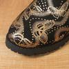 Printed Butterfly Casual Women's Boots 2024 New Square Heel Elastic Hoops, Large Size Short Sleeve Fashion Boots