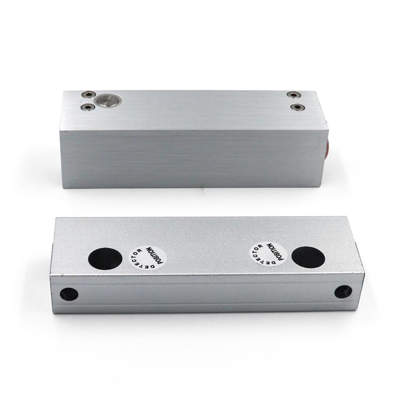 Frameless Glass Door Lock, Frameless Electrical Plug-in Lock, Five Wire signal Delay Feedback Access Control System Glass Door&Aluminum alloy&Door Lock
