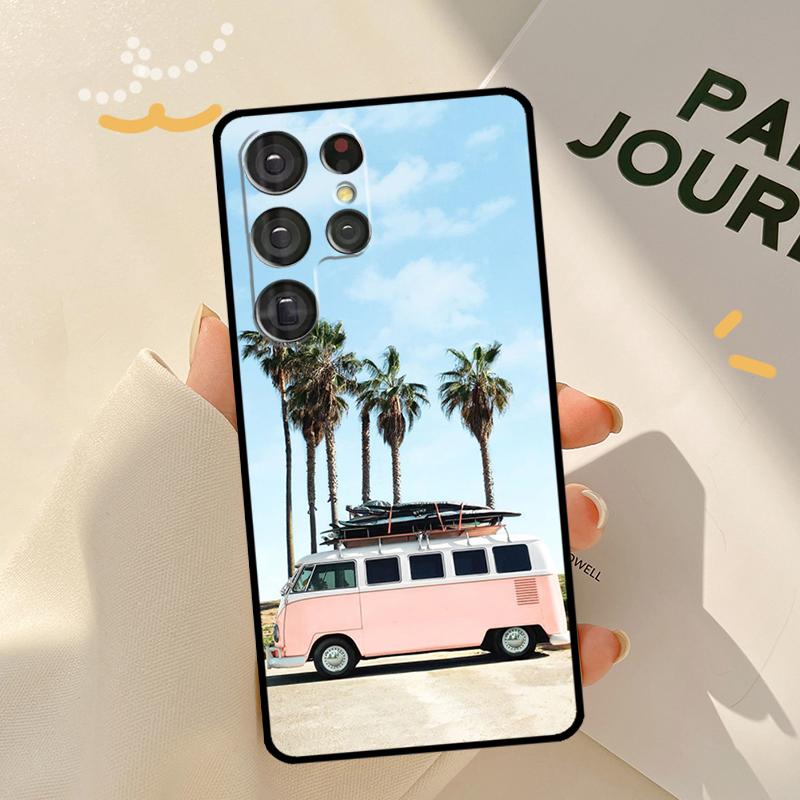 Combi Van Surf Phone Case For Samsung Galaxy S23 S20 FE S21 Ultra S22 Plus Note 10 20 S8 S9 S10 Plus Cover