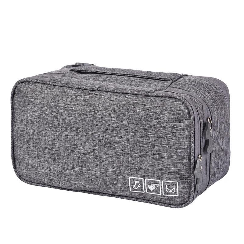Travel Underwear Organizer Bag With Polyester Material For Packing And Storage