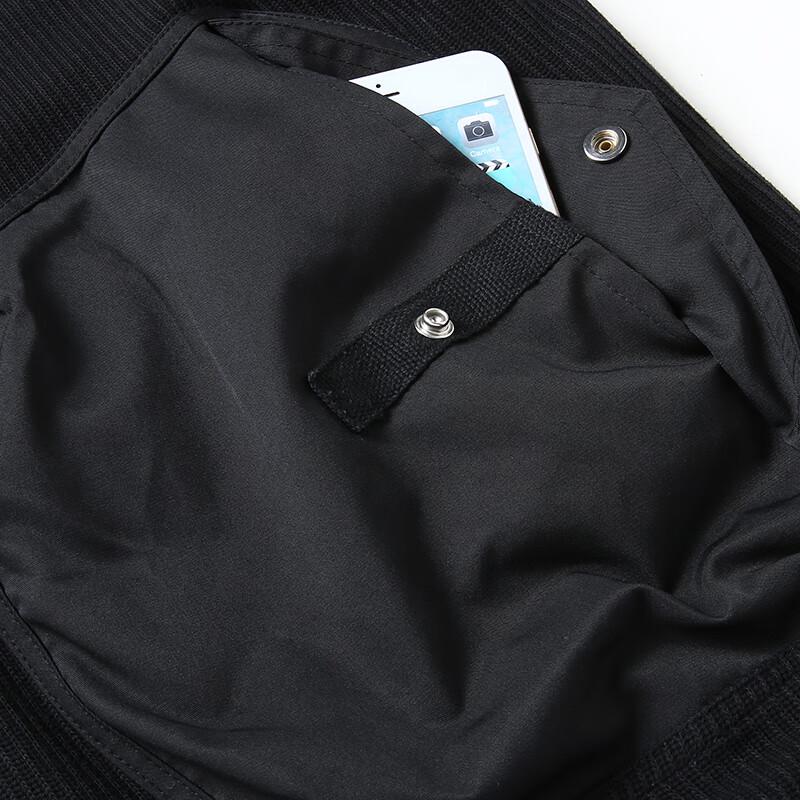 Dibinze Men's Plus Size Padded Baseball Jacket