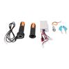 24V 250W Brushed Motor Speed Controller Throttle Grip Power Lock Kit for Electrical Scooter Bike Tricycle