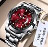 Movement Watch Men's Calendar Non-Mechanical Watch Large Dial