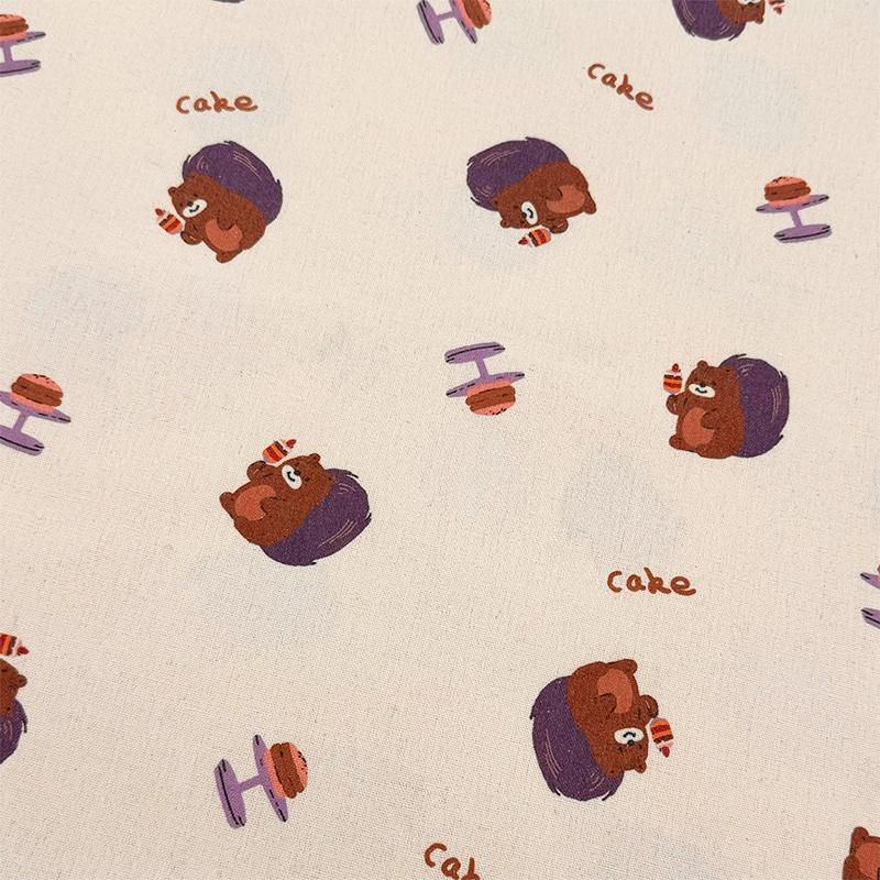 0.5m Encrypt Cotton Linen Children's Day Theme Style Fabric for Tablecloths Door Curtains Decorative Cloth Handmade DIY Fabrics