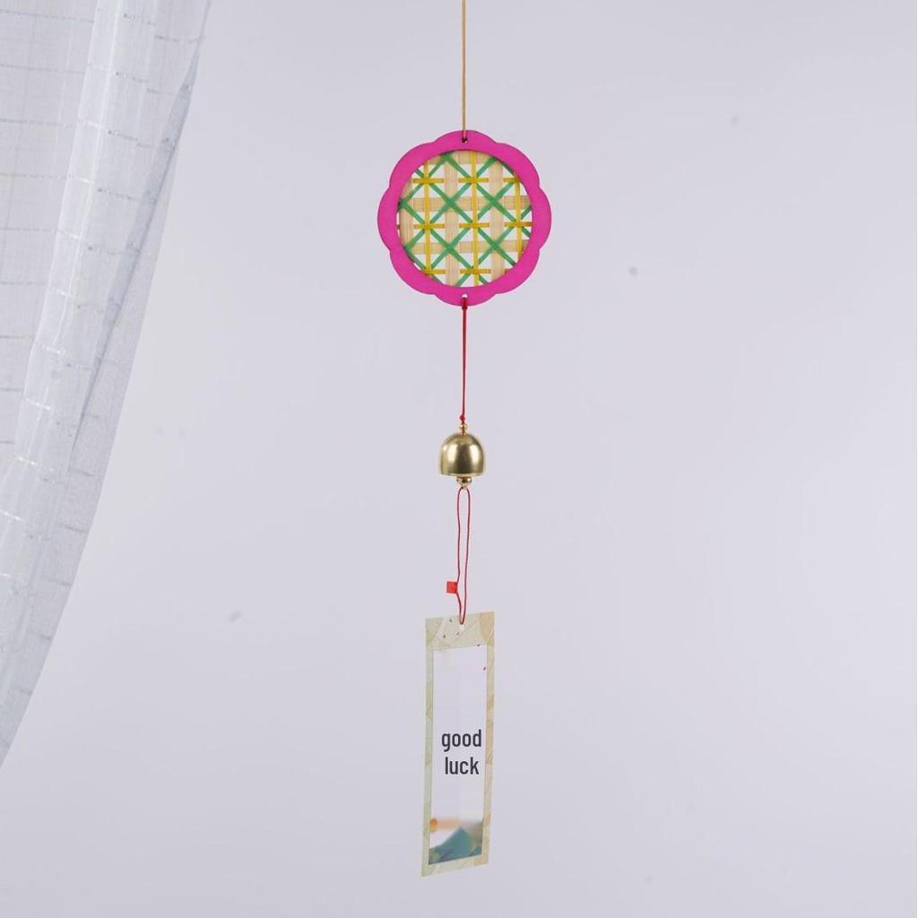 Bamboo Woven Wind Chime DIY Kit for Parent-Child Craft Activity