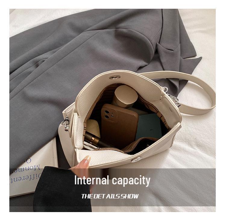 2025 Trendige Damen Luxus Crossbody Bucket Bag: Schick, hochwertig und kompakt