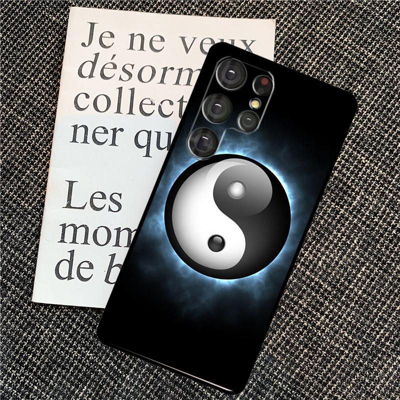 Eight Diagrams Taiji Yin Yang For Samsung Galaxy S24 S23 Ultra S22 S20 S21 FE S8 S9 S10 Note 10 Plus 20 Ultra Phone Case