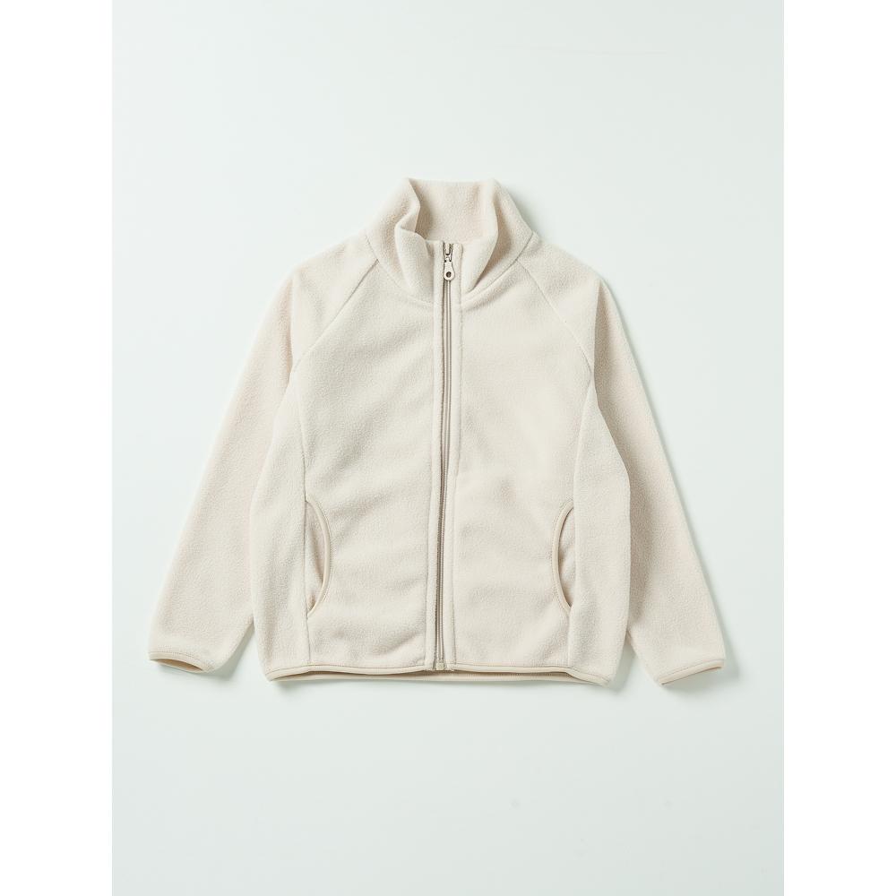 

Daiso [kids] Long Sleeve Fleece Zip Up Jacket 130 Ivory