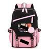 Blackpink Korean Girl Group Peripheral Printed Backpack Casual Middle School Student Schoolbag