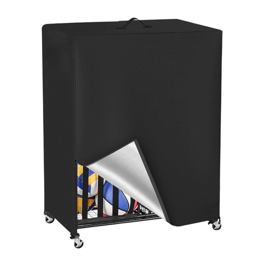 1PC Basketball Rack Cover 97*46*115cm 420D Oxford Cloth Garage Sports Equipment Organizer Cover For Ball Storage Covers Parts