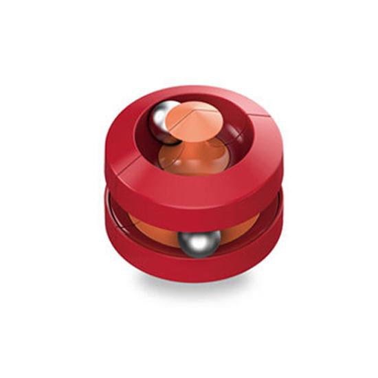 

Металлические игрушки-головоломки для пинбола, забавные игрушки, щекочущие разум, вращающиеся волшебные бусины, игрушки на кончиках пальцев, снимающие стресс красный