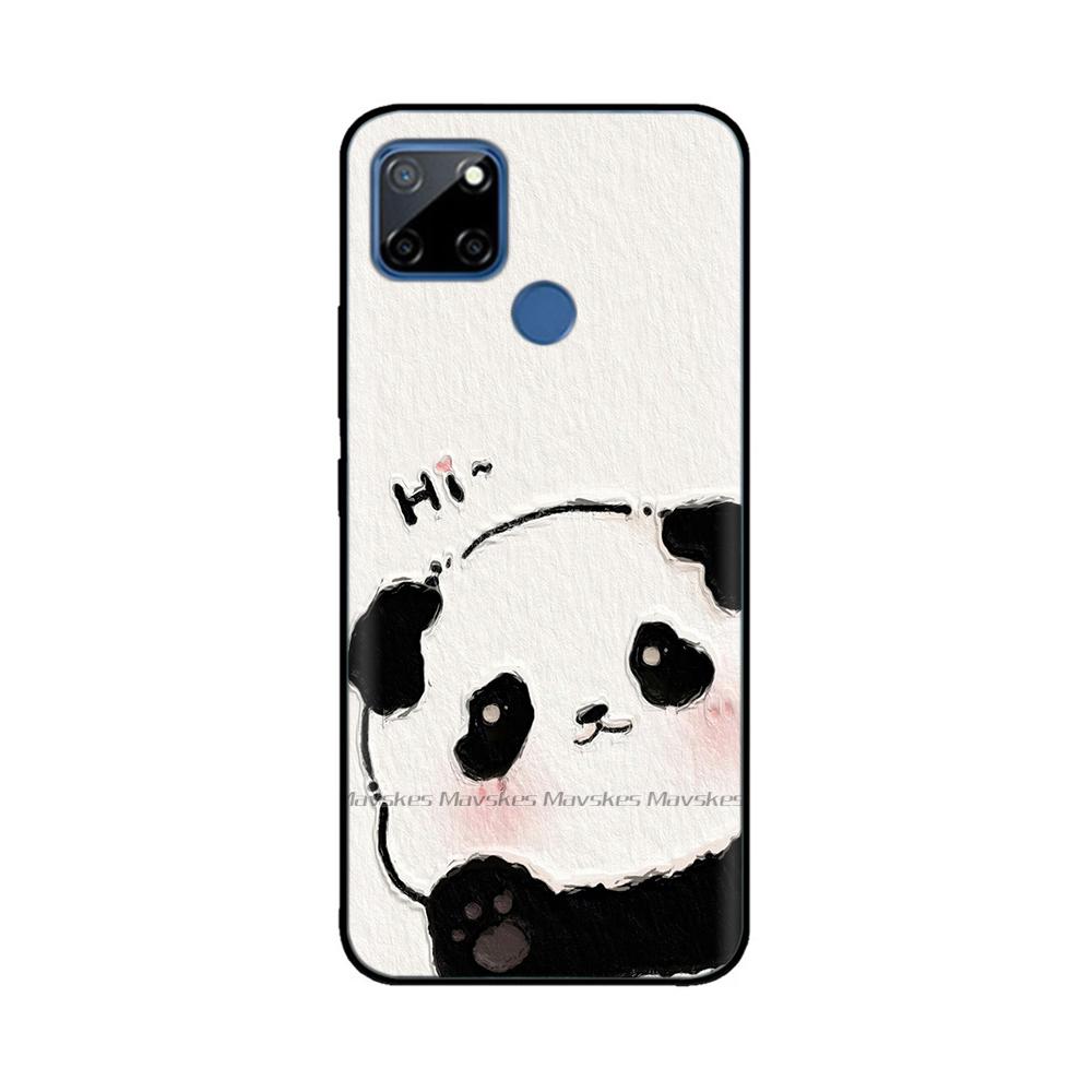 Case For Realme C12 C25 C25s Realme 7i Global Case Cute Soft Silicone TPU Back Cover Realme7i RMX2193 Protective Coque Fundas