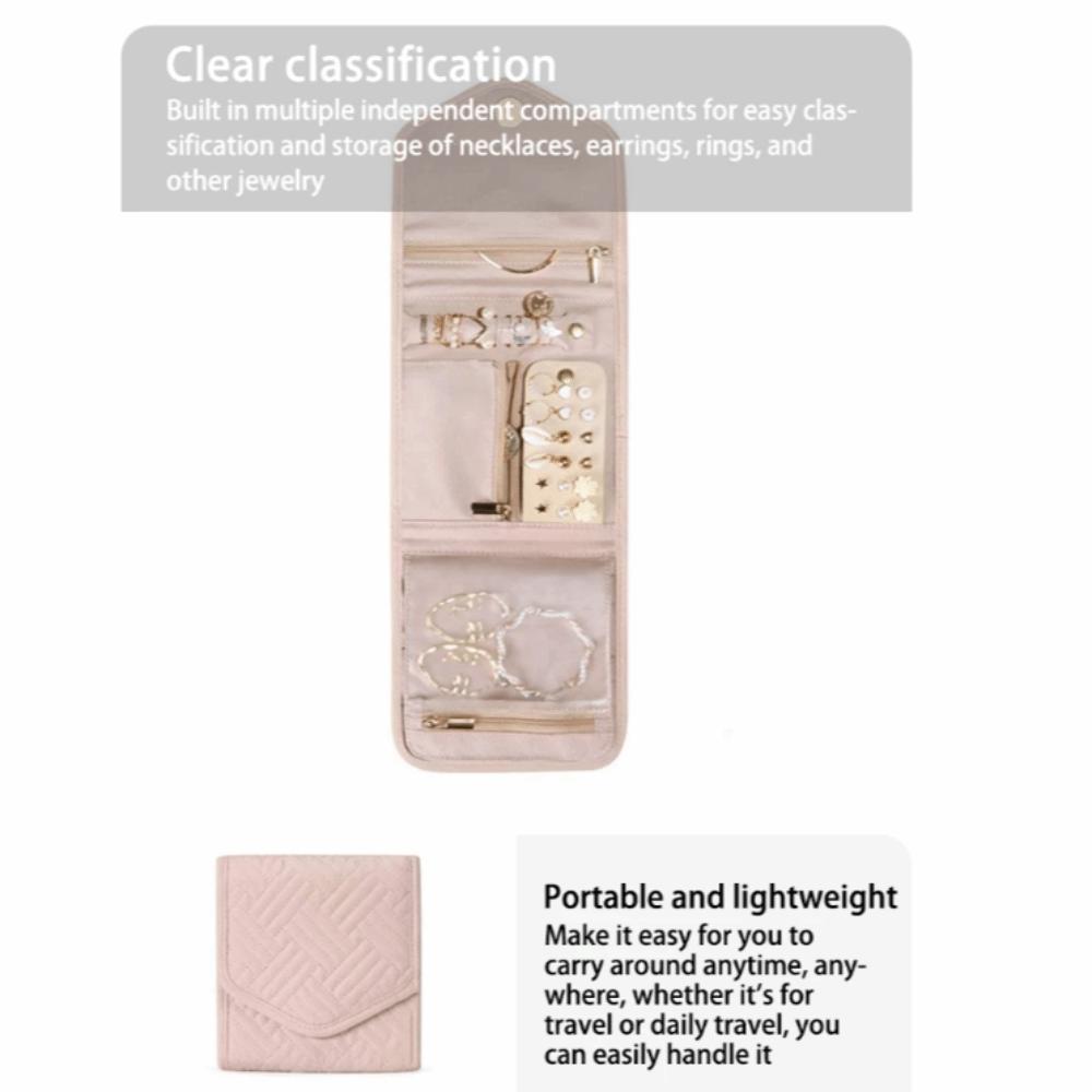 Packing Bag Portable Travel Jewelry Bag Foldable Journey Storage Bags Jewelry Case Organizer  Home
