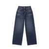 Five Pocket Loose Wide Leg Fashion Jeans Unisex Jeans LUB009090205167A08800