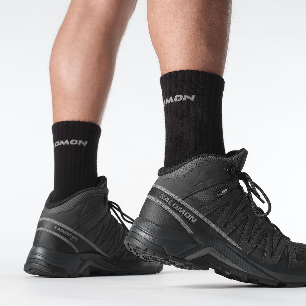 Hiking Trekking Shoes RECON MID WP L47809100 Size [Salomon] X-ADVENTURE Men's 27.5 Asphalt/Phantom/Castlerock