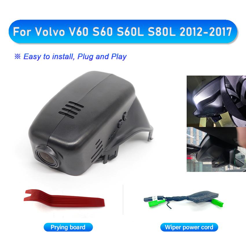 New!Plug and Play Car DVR WiFi Dash Cam Camera 170°FOV For VOLVO XC90 XC60 XC40 S90 V90 S60 V60 C40 for Polestar 2 Dashcam 1080P