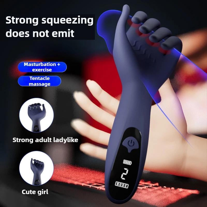 Penis Trainer Glans Vibrator Stimulator Male Sex Toy Glans Penis Long Lasting Exercise Vibrator Stroker Glans Trainer Stimulator