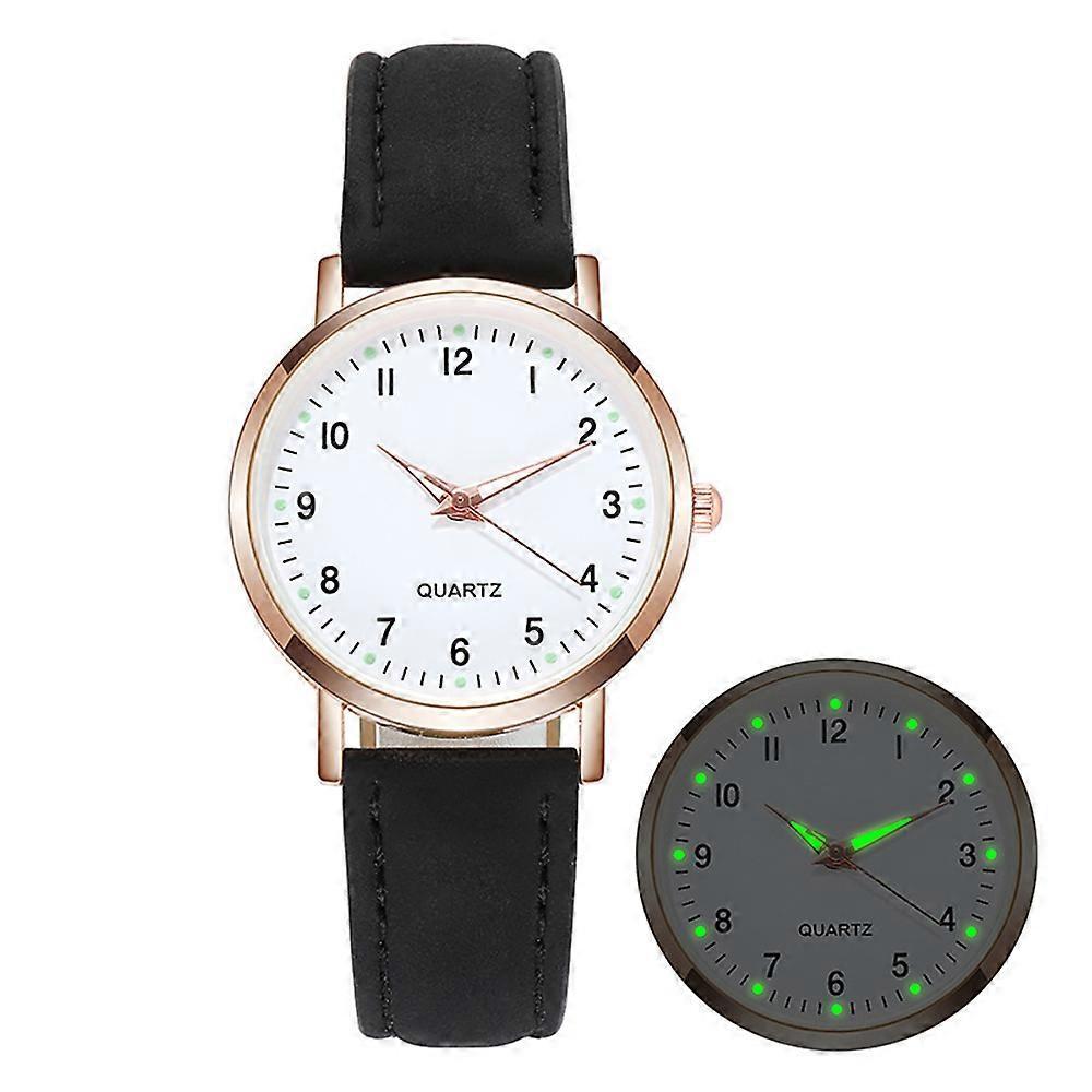 Ladies Watches Womens Small Quartz Analogue Wrist Watch Casual Leather