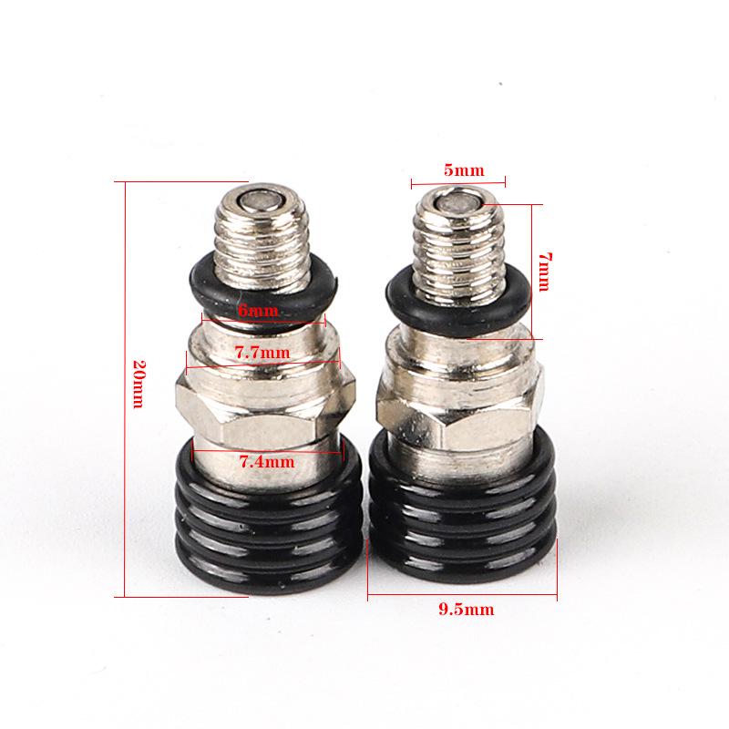 Front Shock Absorber Bleeder Screw for KTM, Honda CRF, Kawasaki KX, Suzuki, Yamaha Off-road Vehicles