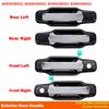 LHD Front Left/Right Black Exterior Door Handles For Kia Sorento 2003-2009 826503E021 826603E021 836503E021 836603E021