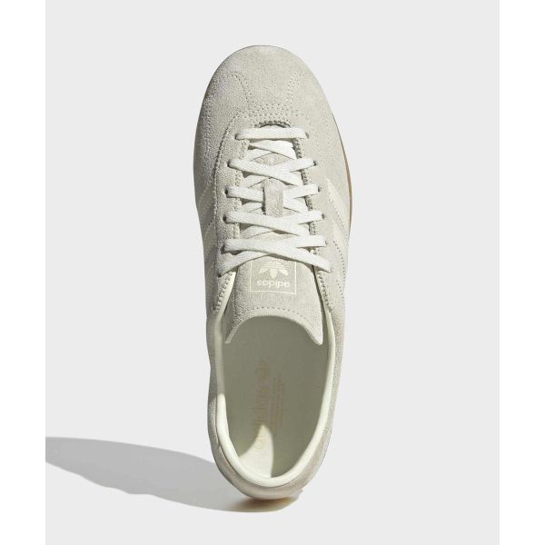 adidas Gazelle Lo Pro Elfenben Off White Gummisåle Dame Joggesko Brun IH6933