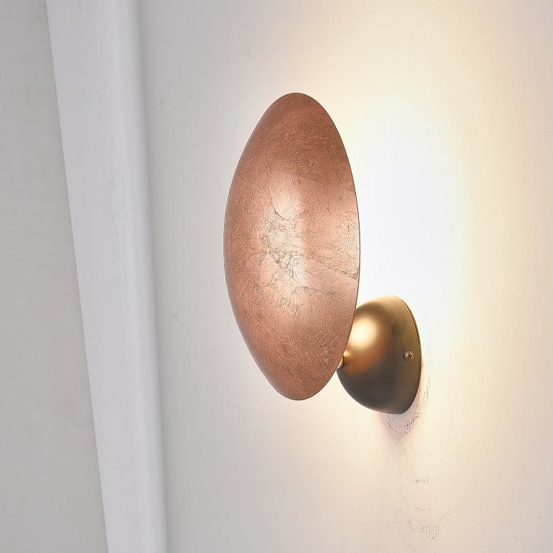 Nordic Luxury Moon Wall Lamp - Italian Designer Eclipse for Bedroom & Staircase
