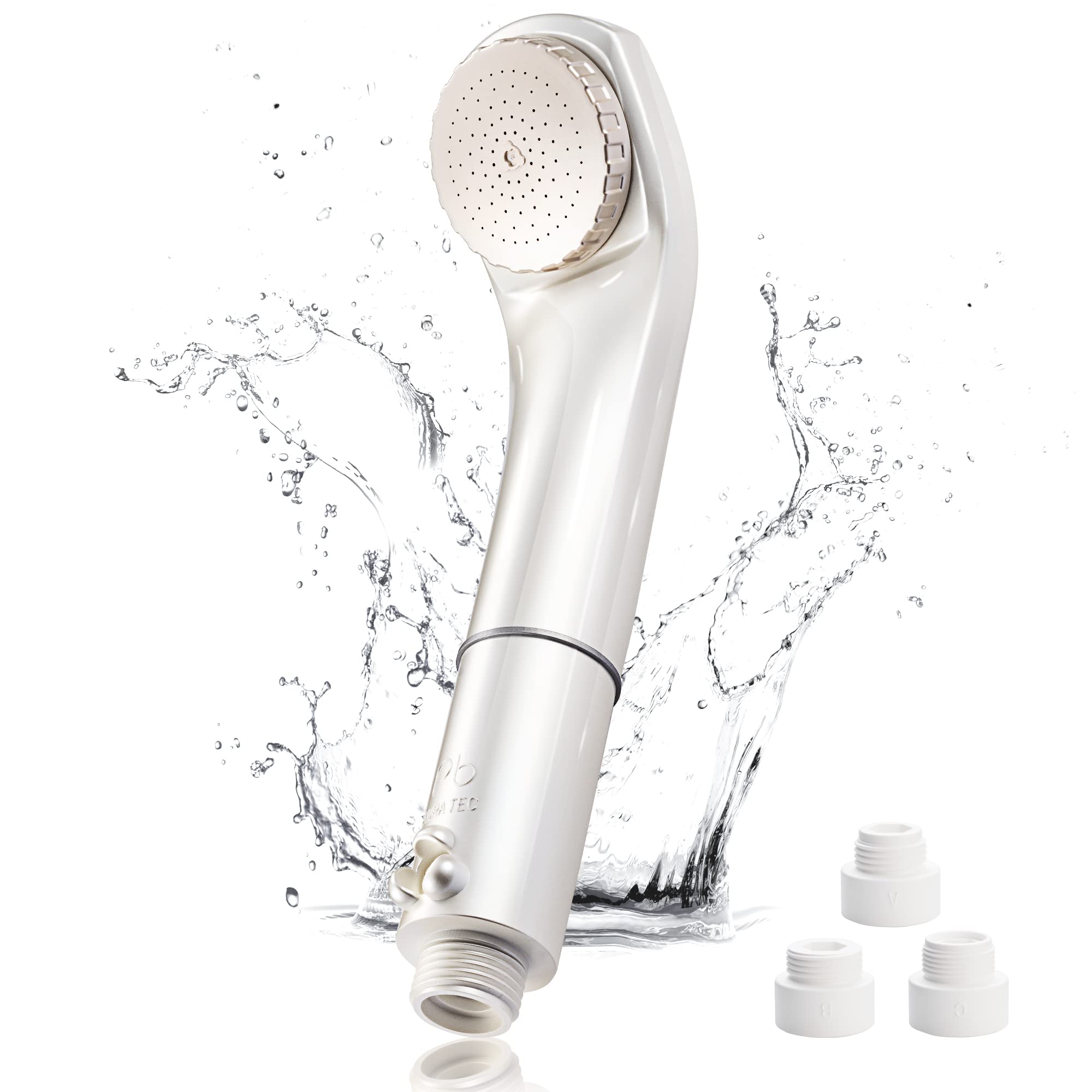 PureBubble II Shower Made in Lightweight Gentle on Sensitive Fine and Nano Bubble Shower Authentic Head, Micro-Nano Bubble, Japan, Head, Skin, Head,