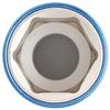 TONE Thin foil nut socket for impact with protector Drive angle Blue Width across flats 17mm 4AP-17N 12.7mm (1/2")