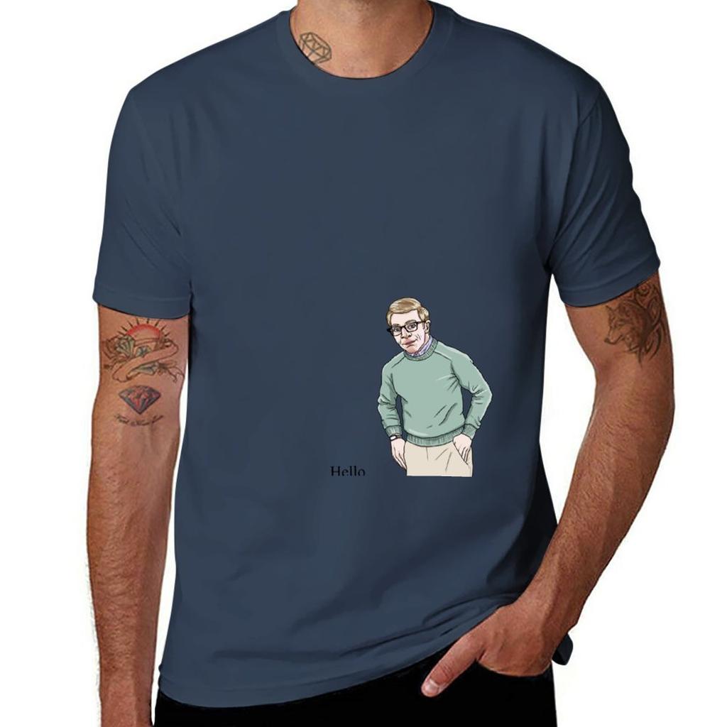 Hello My Name Is Joe Pera TShirt Boys Whites Funnys Anime Short Sleeve Tee Slim Fit T Shirts for Men