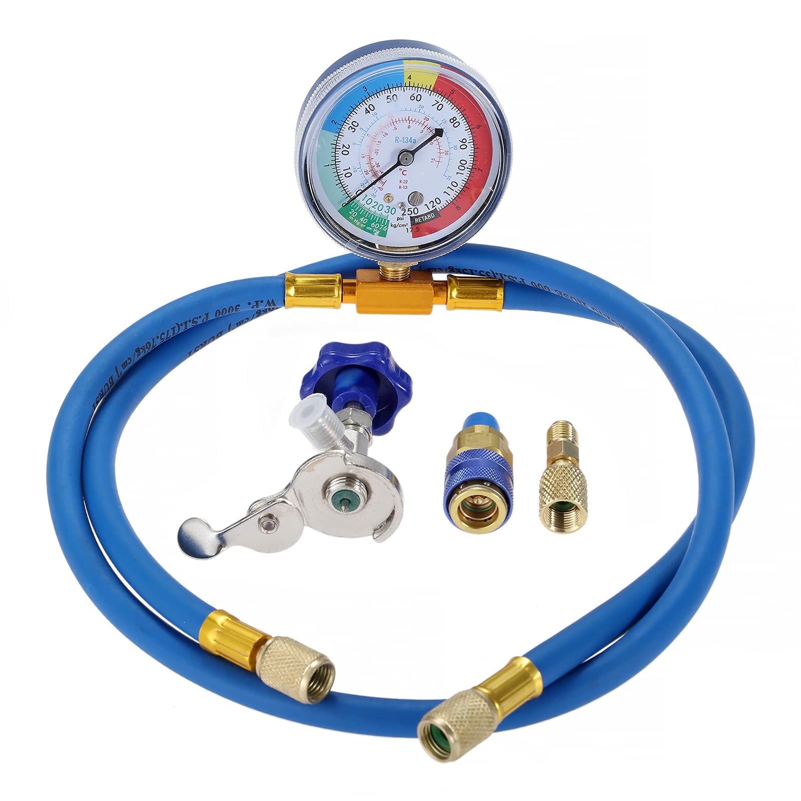 

HZ-MONSTAR R12 R134a Car Air Conditioner Gas Charge Kit Air Conditioner Recharge Universal