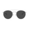 RAYBAN Metal Round Sunglasses Unisex Couple Style 0RB3647N-9211B1