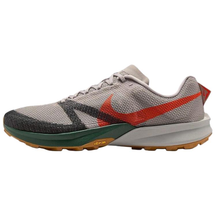 Nike Kiger 10 Abrasion Resistant Low Top Running Shoes Men's Gray FV3929-003