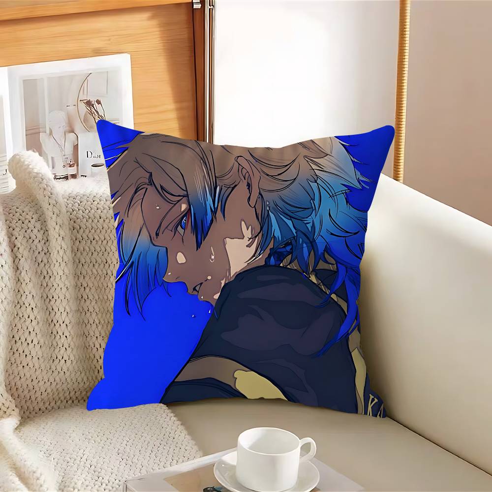K-Kaiser Anime Kissenbezug 30x50 Polyester Sofakissen Dekorative Zierkissen Heimdekoration Kissenbezug