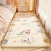 Adorable Cartoon Kids' Faux Cashmere Non-Slip Rug - Soft & Dirt-Resistant for Bedroom or Balcony