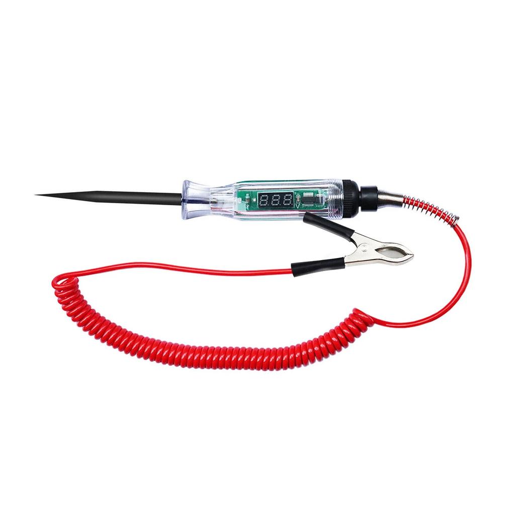 6V 12V 24V Car Truck Voltage Circuit Tester Auto Car Diagnostic Probe Test Pen Light Bulb Electric Measuring Pen Repair Tools