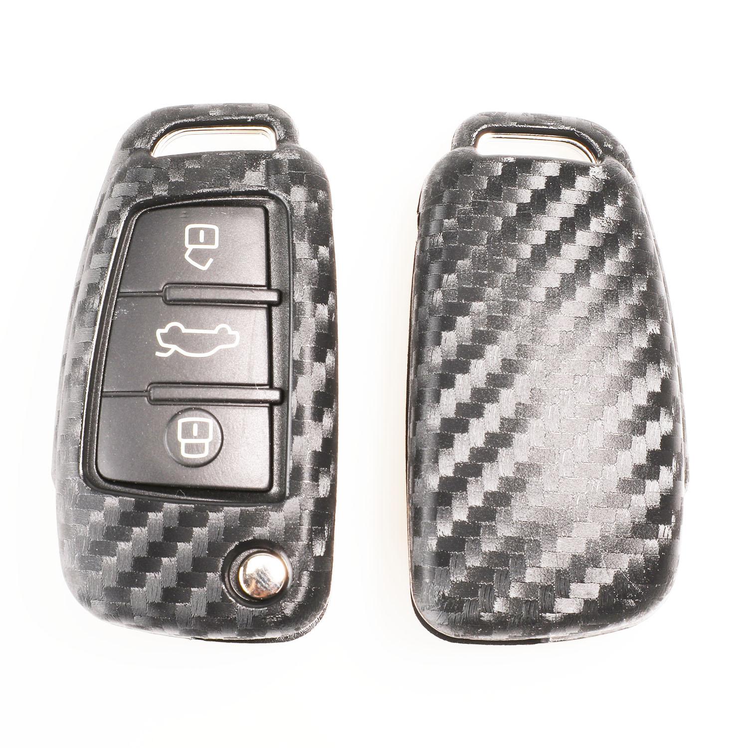 

jingyuqin 3 кнопки рисунок под карбон складной откидной чехол для ключа для A-u-d-i S Line A1 A2 A3 TT Q3 R8 S6 S7 SQ5 RS5 легкие хаки