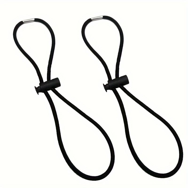 2 ks Měkké Nastavitelné Elastické Sportovní Pásky Jednoduchý Styl Gumička do Vlasů Elastický Držák na Ohon Gumičky do Vlasů Vlasové Doplňky