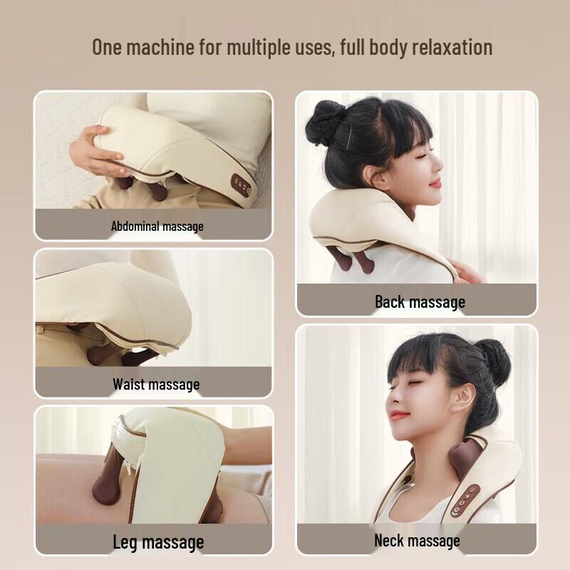 AUX Portable 6D Kneading Neck and Body Massager