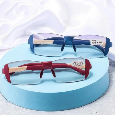 Fashion Anti-Blue Light Reading Glasses Urltra-Light Eye Protection Men Women Elegant Comfortable Eyeglasses