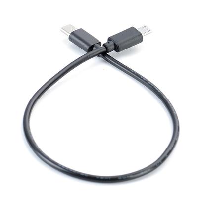 C-Typ Otočný Micro USB Male Synchronizačné Nabíjanie OTG Nabíjanie USB-C Kábel Adaptér