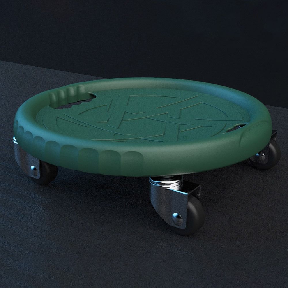 Safety Glide Abdominal Roller Wheel Noiseless Abdominal  Exercise Wheel  Home Fitness