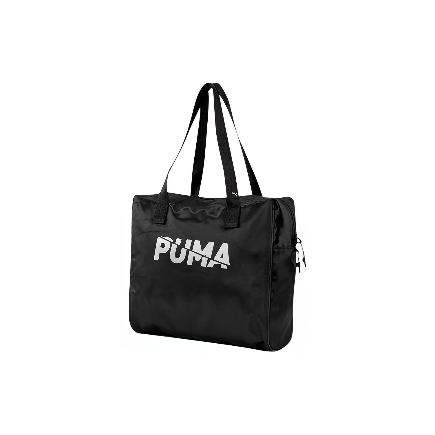 

New PUMA Fabric Handbag Regular Women s Black 077377-01 36.1*8.4*33.5CM