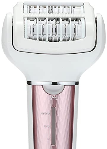 Panasonic Soie Epilator for Body and Exfoliating, 5 Attachments, Pink, ES-EL8B-P