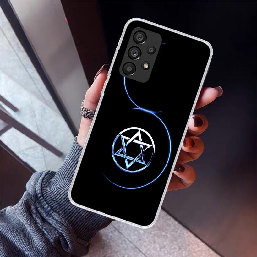 David Jewish Star Symbol Phone Case For Samsung Galaxy A12 A52S A42 A32 A22 A51 A50 Note 20 Ultra 10 S10 Plus A71 A70 A31 A30 A1