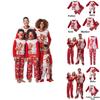 Luxurious Christmas Family Matching Clothes With Adorable Fox Design And Unisex Pajamas Set