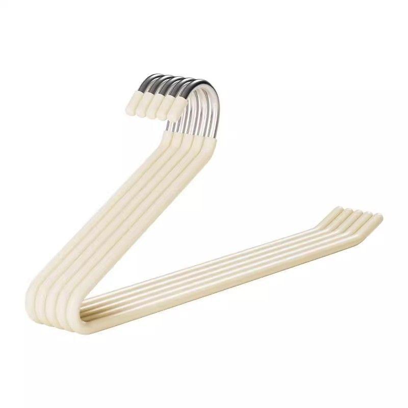 Wieszak na spodnie w kształcie gęsi, antypoślizgowy, z klipsami w kształcie Z do przechowywania w szafie