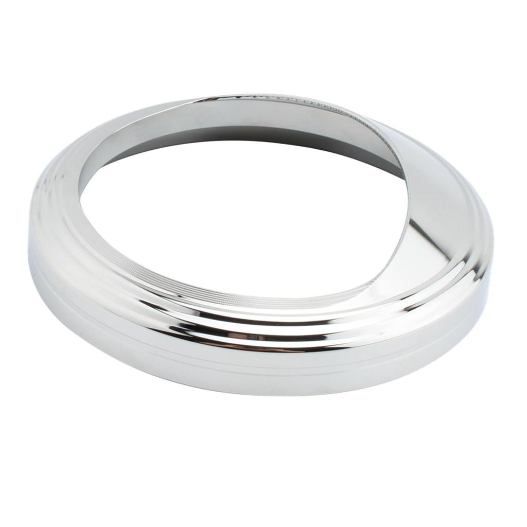 Speedometer Rings 124mm 5" Fit to Install Spare Parts , silver