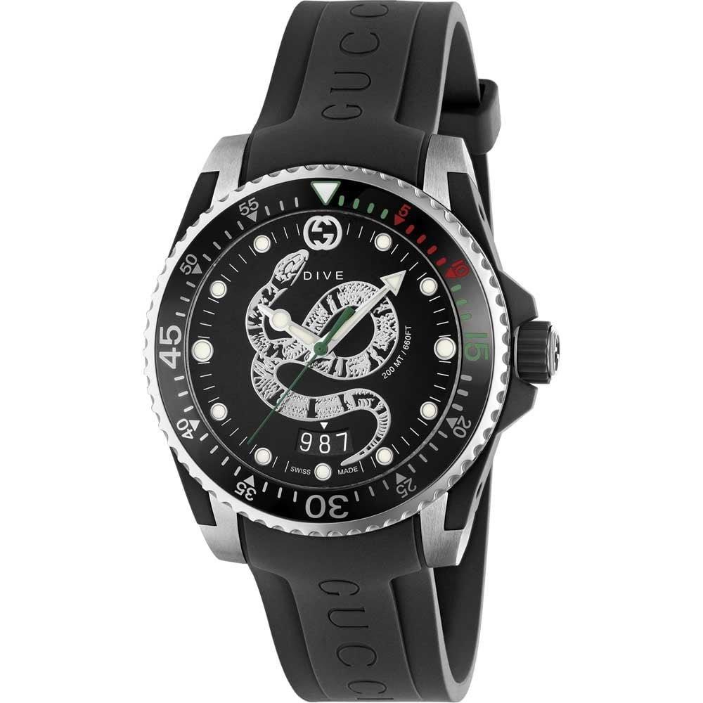 Gucci YA136323 Dive Čūskas Ciparnīca 40mm