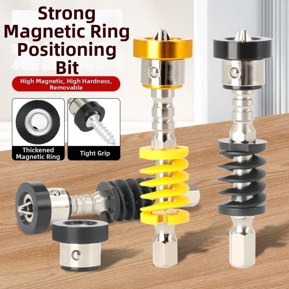 2/5Pcs Ring Positioning Spring-Loaded Screwdriver Bits Screw Holder for Drill  Home Improvement